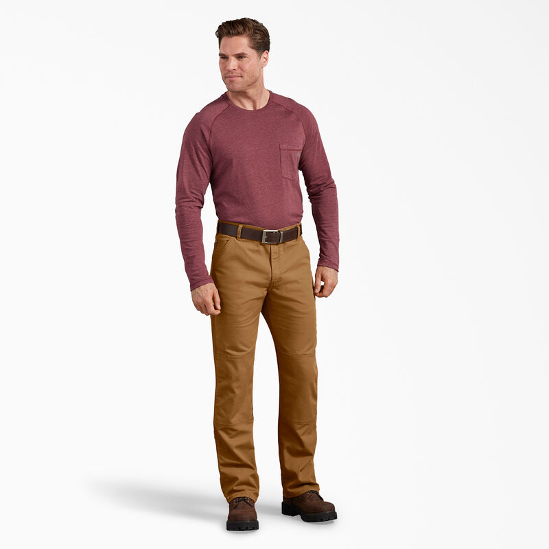 Dickies Regular Fit Duck Double Knee Pants Stonewashed Brown Duck ID-i4i9J2E4