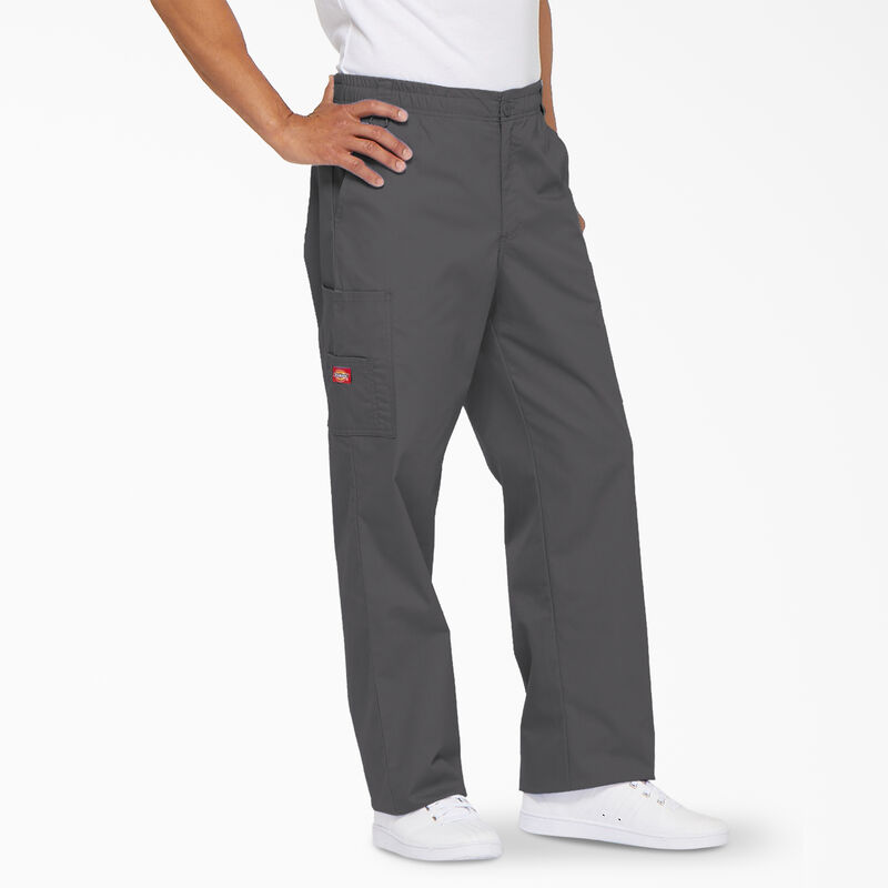 Dickies Men's EDS Signature Cargo Scrub Pants Pewter Gray ID-i9nIJqur