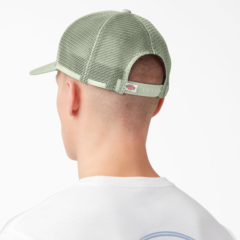 Dickies Patch Logo Trucker Cap Celadon Green/Cloud ID-iDc9cQXB