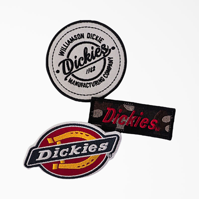 Dickies Camo Logo Iron-on Patches, 3-Pack Assorted Colors ID-iFsGAwjd