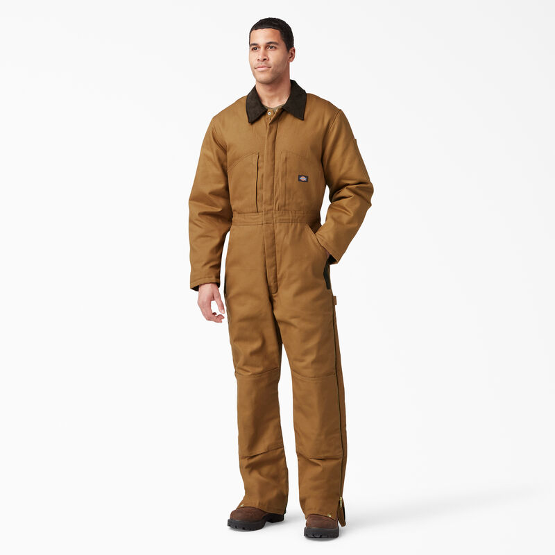 Dickies Duck Insulated Coveralls Brown Duck ID-iKFuiHPe