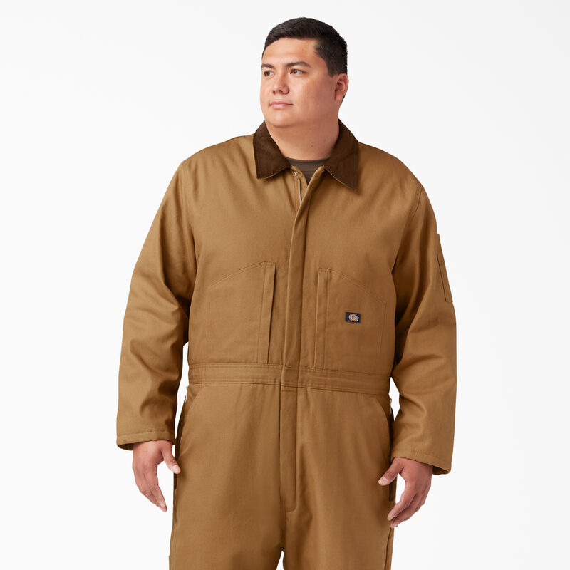 Dickies Duck Insulated Coveralls Brown Duck ID-iKFuiHPe