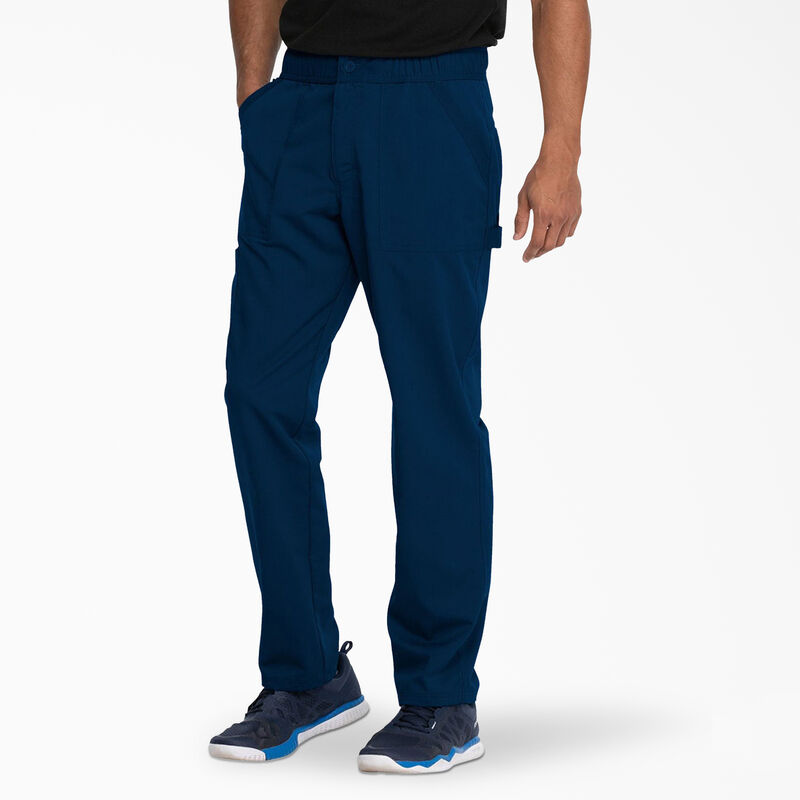 Dickies Men's Balance Zip Fly Scrub Pants Navy Blue ID-iMt9PWTm