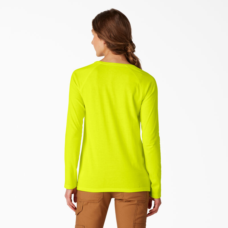Dickies Cooling Long Sleeve Pocket T-Shirt Bright Yellow ID-iS6z4y6f
