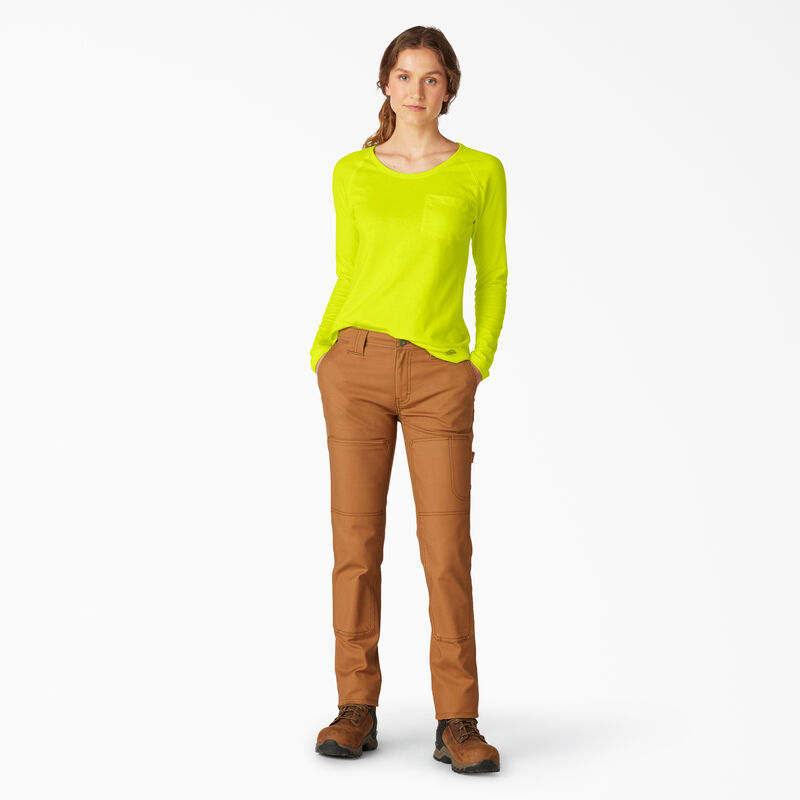 Dickies Cooling Long Sleeve Pocket T-Shirt Bright Yellow ID-iS6z4y6f