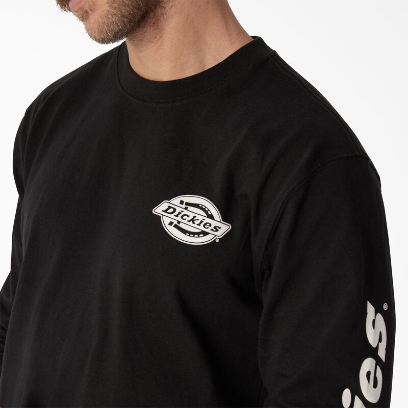 Dickies Long Sleeve Heavyweight Logo T-Shirt Black ID-iZmgLuow