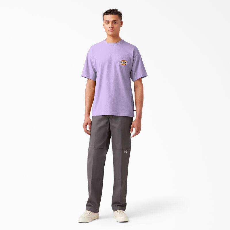 Dickies Chest Logo Pocket T-Shirt Purple Rose ID-idvwpsOk