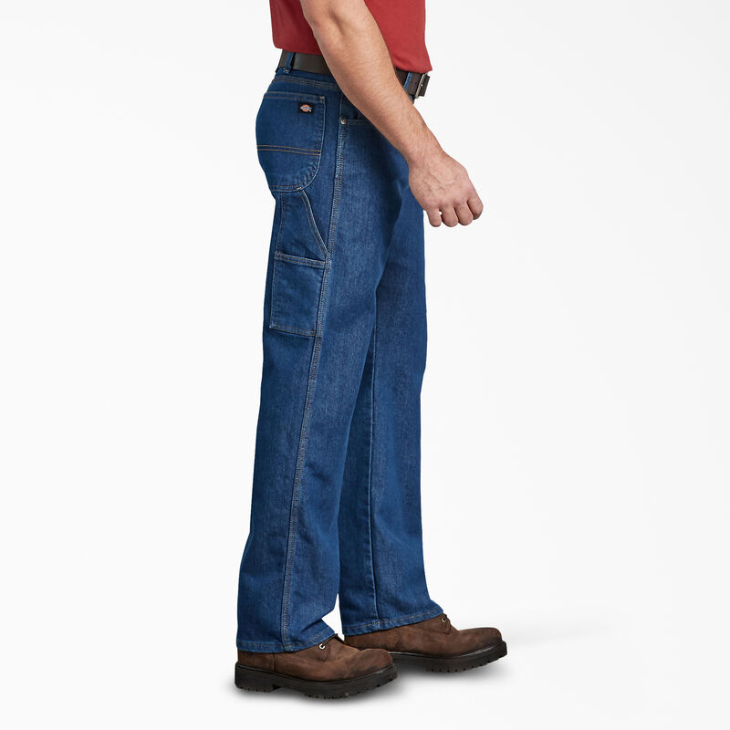 Dickies Relaxed Fit Carpenter Jeans Stonewashed Indigo Blue ID-ikJWhAkj