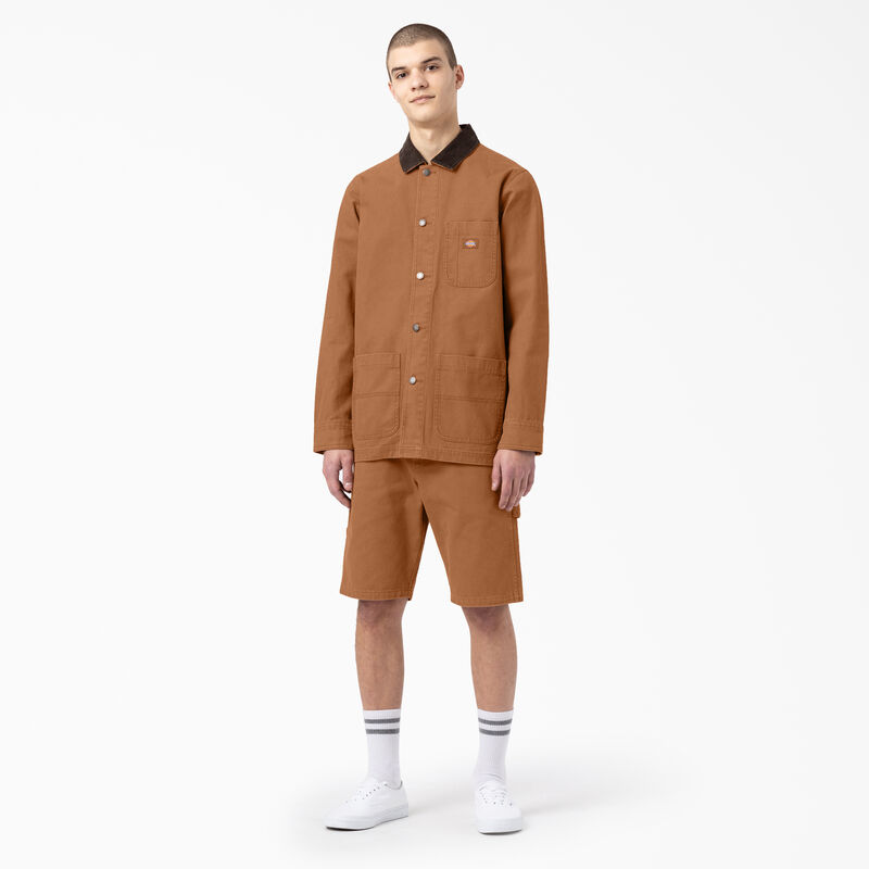 Dickies Stonewashed Duck Unlined Chore Coat Stonewashed Brown Duck ID-j1cDOlsv