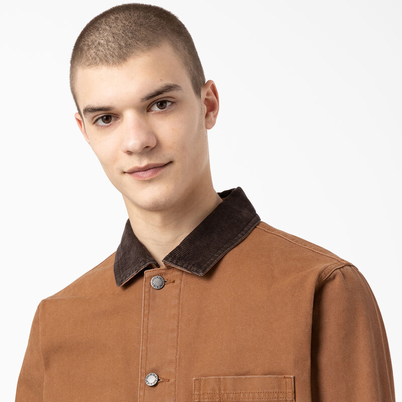 Dickies Stonewashed Duck Unlined Chore Coat Stonewashed Brown Duck ID-j1cDOlsv