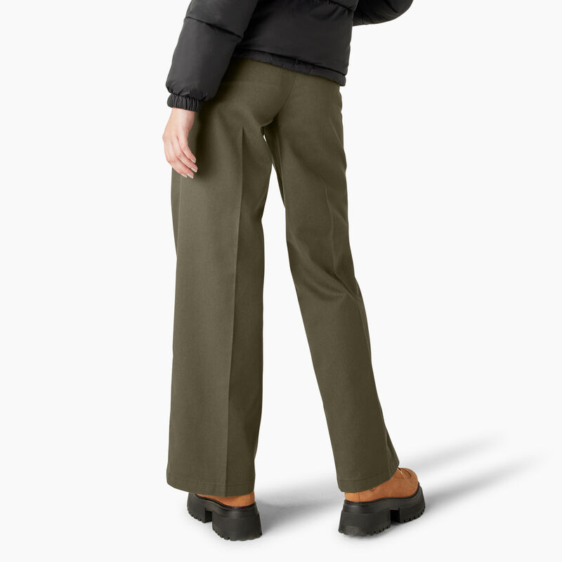 Dickies Regular Fit Wide Leg Work Pants Regular ID-jAeWP45U