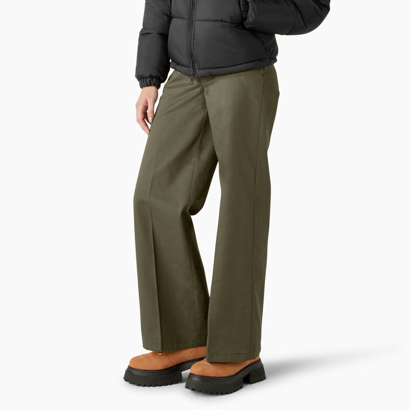 Dickies Regular Fit Wide Leg Work Pants Regular ID-jAeWP45U