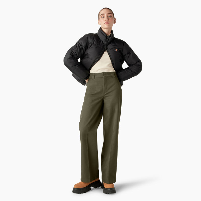 Dickies Regular Fit Wide Leg Work Pants Regular ID-jAeWP45U