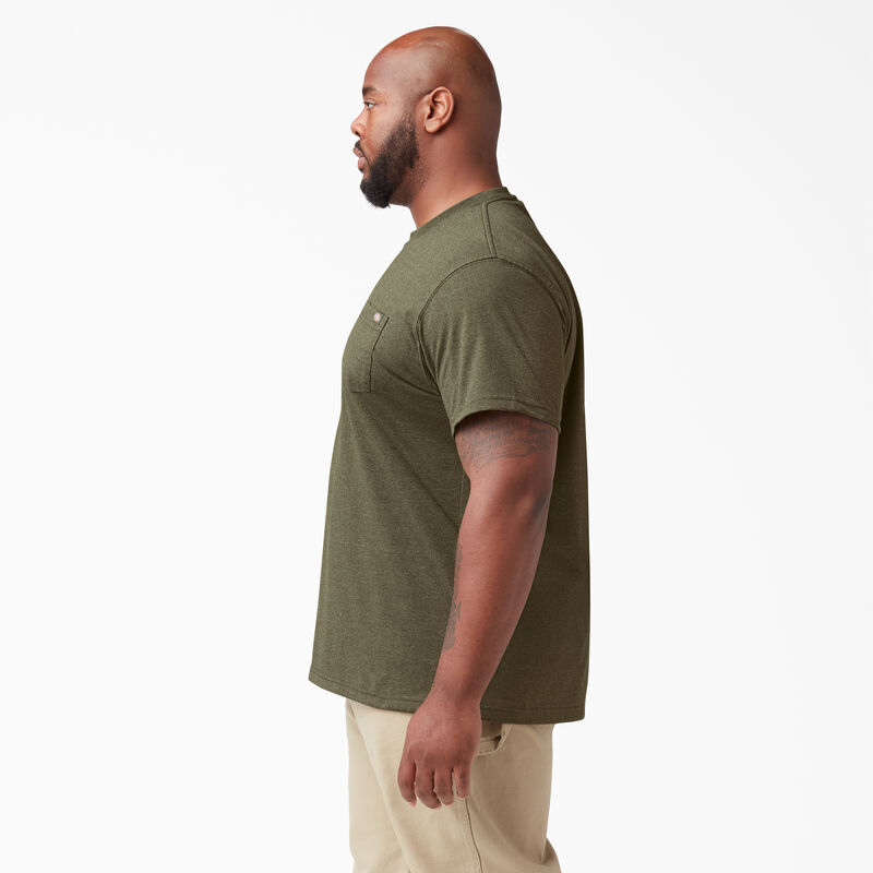 Dickies Heavyweight Heathered Short Sleeve Pocket T-Shirt Military Green Heather ID-jDB3v261