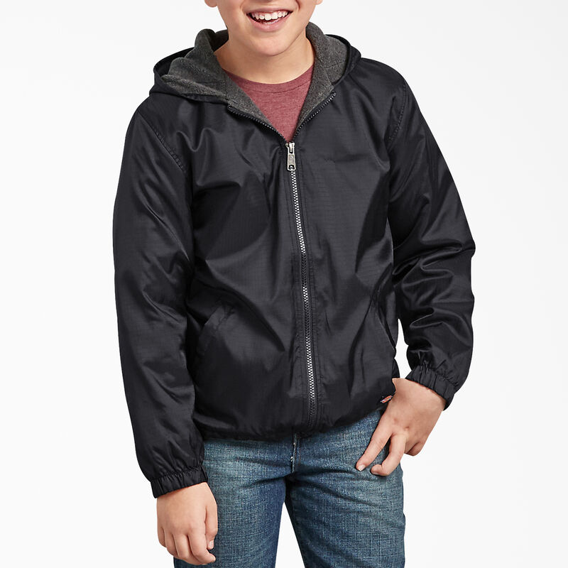 Dickies Kids' Fleece Lined Jacket, 8-20 Black ID-jKOHespC