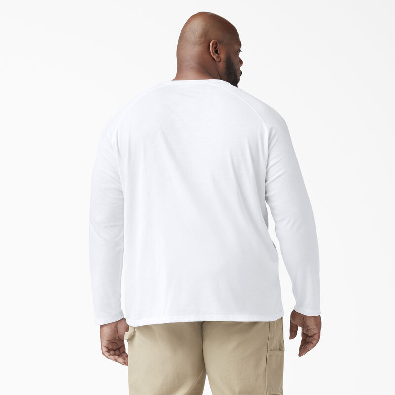 Dickies Cooling Long Sleeve Pocket T-Shirt White ID-jX5tYhNc