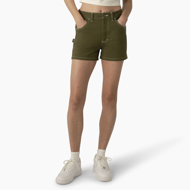 Dickies Carpenter Shorts, 3" Military Green ID-jX9M2IXO