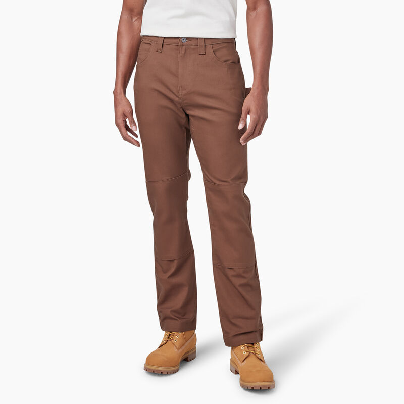 Dickies Slim Fit Duck Canvas Double Knee Pants Timber Brown ID-jYobdEHp