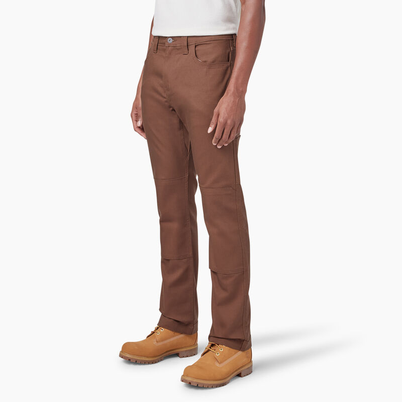 Dickies Slim Fit Duck Canvas Double Knee Pants Timber Brown ID-jYobdEHp