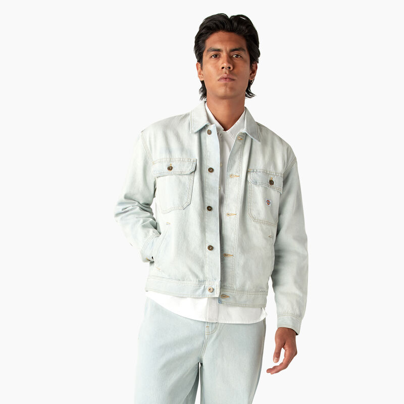 Dickies Madison Denim Jacket Light Denim ID-jdF1ByiM