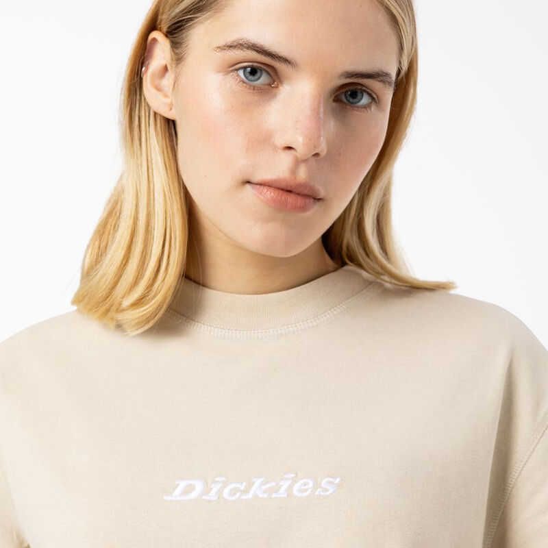 Dickies Loretto Cropped T-Shirt Tan ID-jg4EsOv6