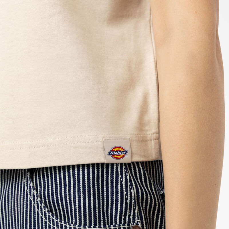 Dickies Loretto Cropped T-Shirt Tan ID-jg4EsOv6
