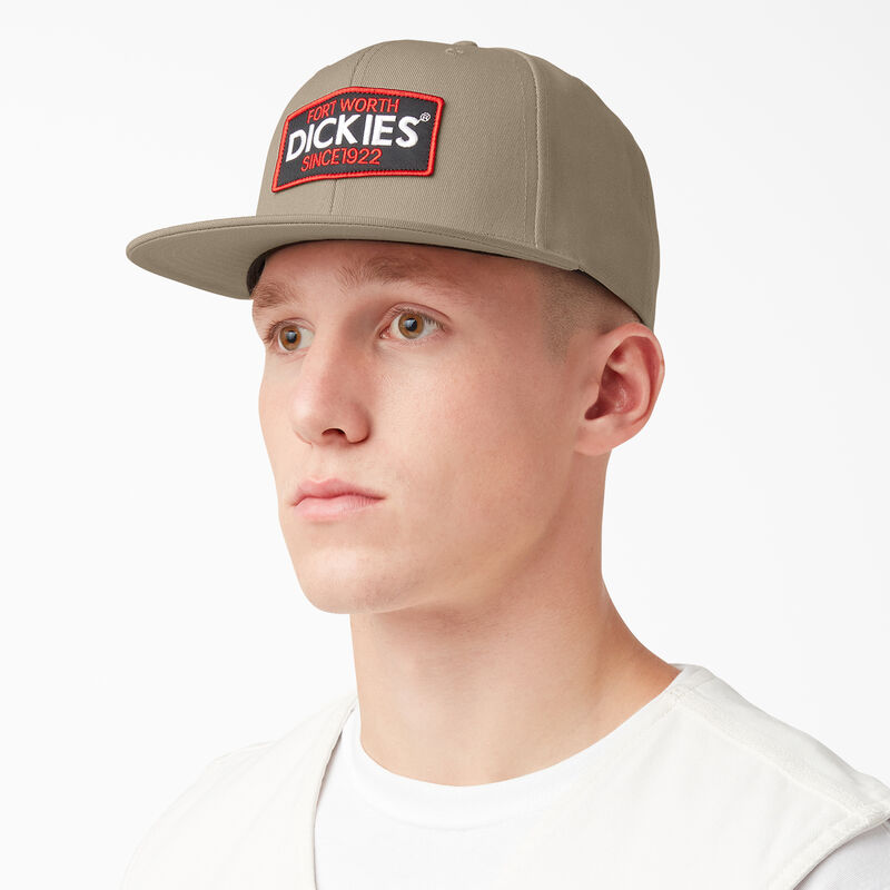 Dickies Twill Flat Bill Cap Desert Sand ID-joJpaS58