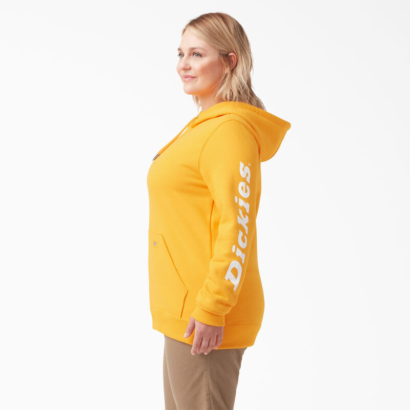 Dickies Plus Heavyweight Logo Sleeve Pullover Radiant Yellow ID-jqEPwn68