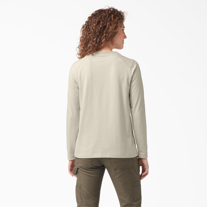 Dickies Heavyweight Henley Oatmeal ID-jsSaVEZR