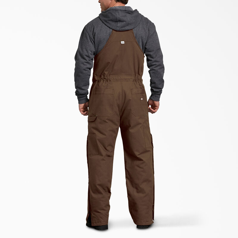 Dickies Sanded Duck Insulated Bib Overalls Timber Brown ID-jtjMvBqH