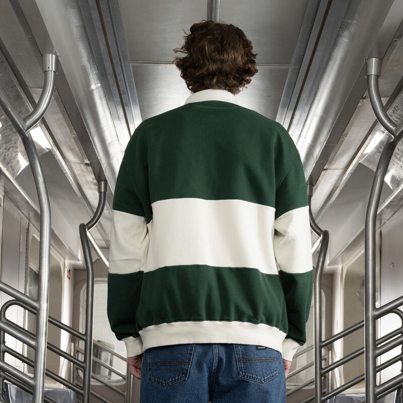 Dickies Jake Hayes Long Sleeve Rugby Shirt Rugby Pine Stripe ID-jyctOhmT