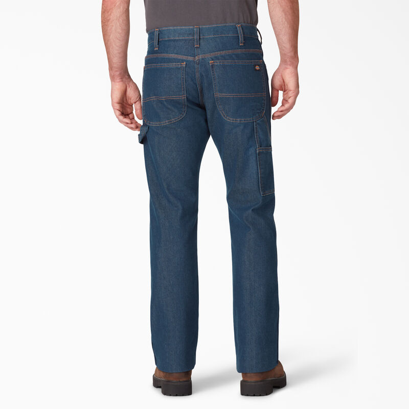 Dickies FLEX Regular Fit Carpenter Jeans Stonewashed Indigo Blue ID-k7lPqn23
