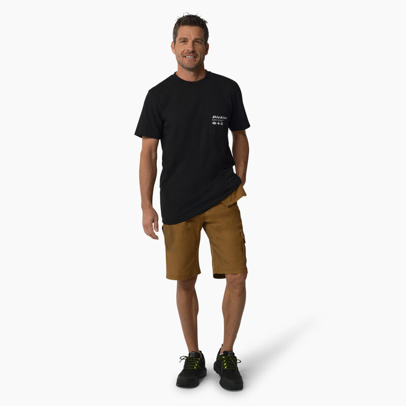 Dickies United By Work Graphic Pocket T-Shirt Black ID-kFfOynRS