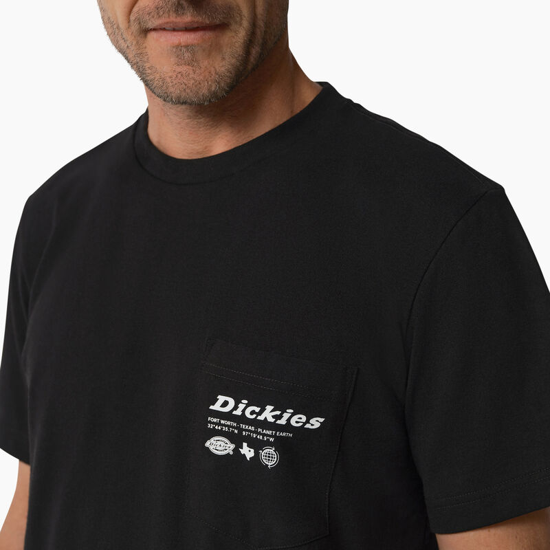 Dickies United By Work Graphic Pocket T-Shirt Black ID-kFfOynRS