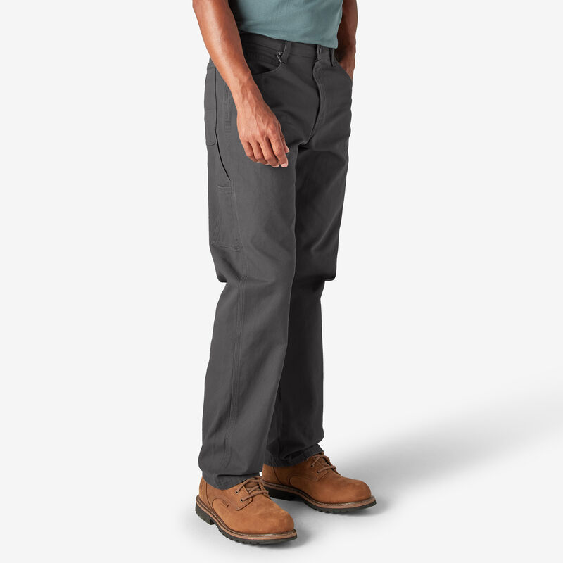 Dickies Relaxed Fit Heavyweight Duck Carpenter Pants Rinsed Slate ID-kQoPWdgD