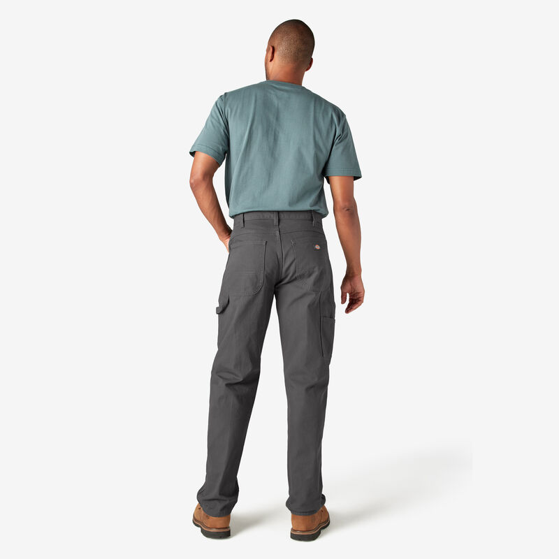 Dickies Relaxed Fit Heavyweight Duck Carpenter Pants Rinsed Slate ID-kQoPWdgD