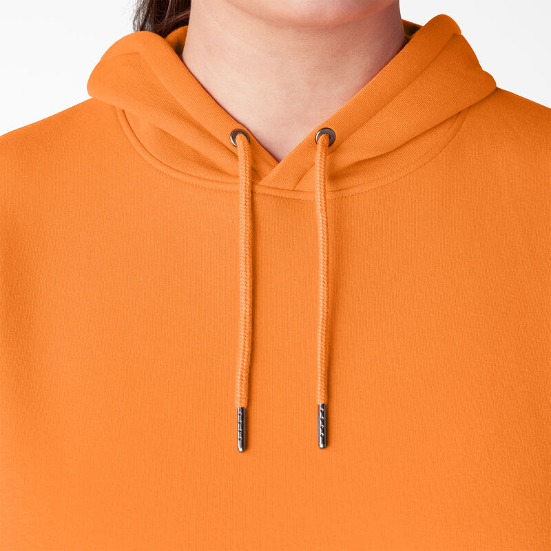 Dickies Plus Heavyweight Logo Sleeve Pullover Orange Pepper ID-kS6iDjb0