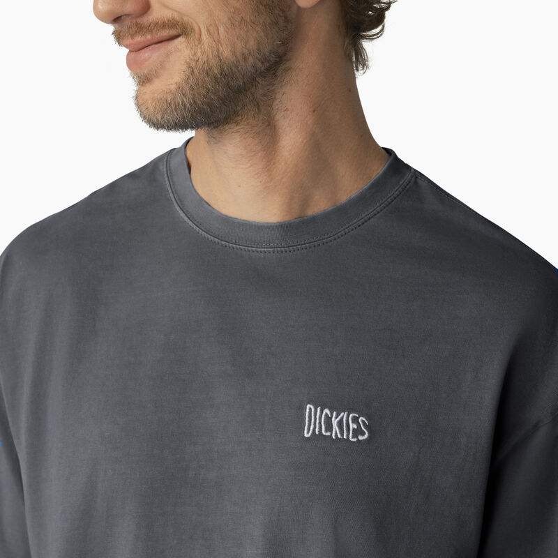 Dickies Bandon Short Sleeve T-Shirt Black Pigment Wash ID-kUPTVa8t