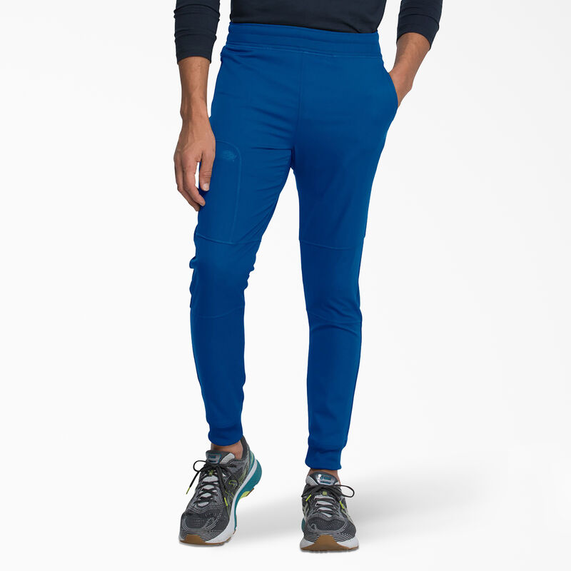 Dickies Men's Dynamix Natural Rise Jogger Scrub Pants Royal Blue ID-kXFUcBHg