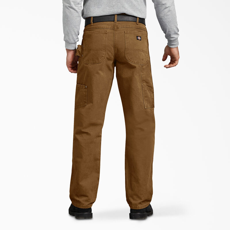 Dickies Relaxed Fit Sanded Duck Carpenter Pants Rinsed Brown Duck ID-kYvCtHkN