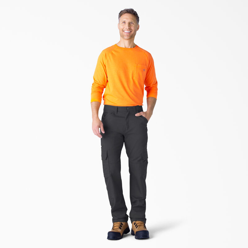 Dickies FLEX DuraTech Relaxed Fit Duck Cargo Pants Black ID-ka8qvMbi