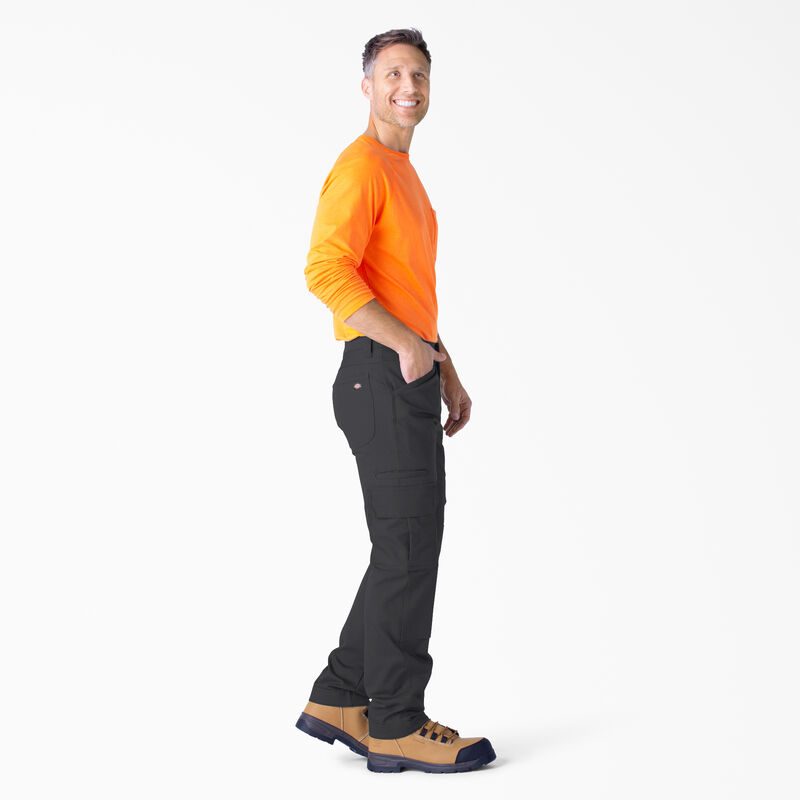 Dickies FLEX DuraTech Relaxed Fit Duck Cargo Pants Black ID-ka8qvMbi