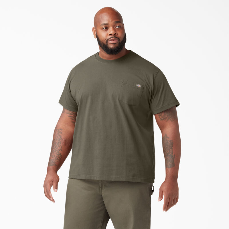 Dickies Heavyweight Short Sleeve Pocket T-Shirt Mushroom ID-kgoYVu59