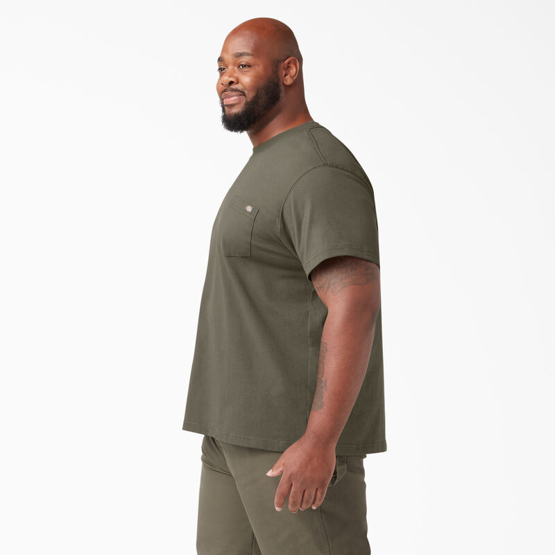 Dickies Heavyweight Short Sleeve Pocket T-Shirt Mushroom ID-kgoYVu59