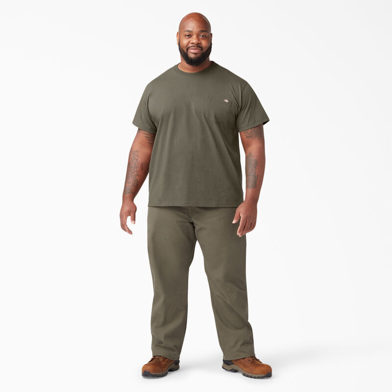 Dickies Heavyweight Short Sleeve Pocket T-Shirt Mushroom ID-kgoYVu59
