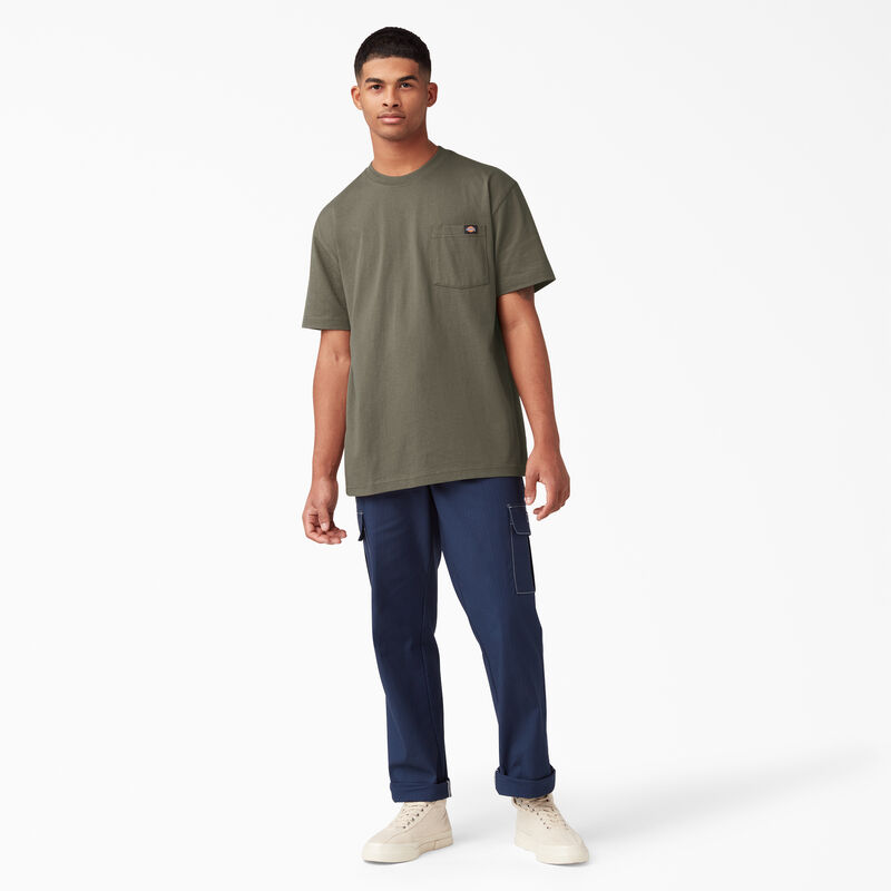 Dickies Heavyweight Short Sleeve Pocket T-Shirt Mushroom ID-kgoYVu59