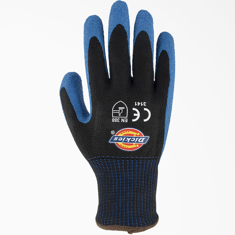 Dickies Crinkle Latex Coated Work Gloves Black ID-kqhg1O1p