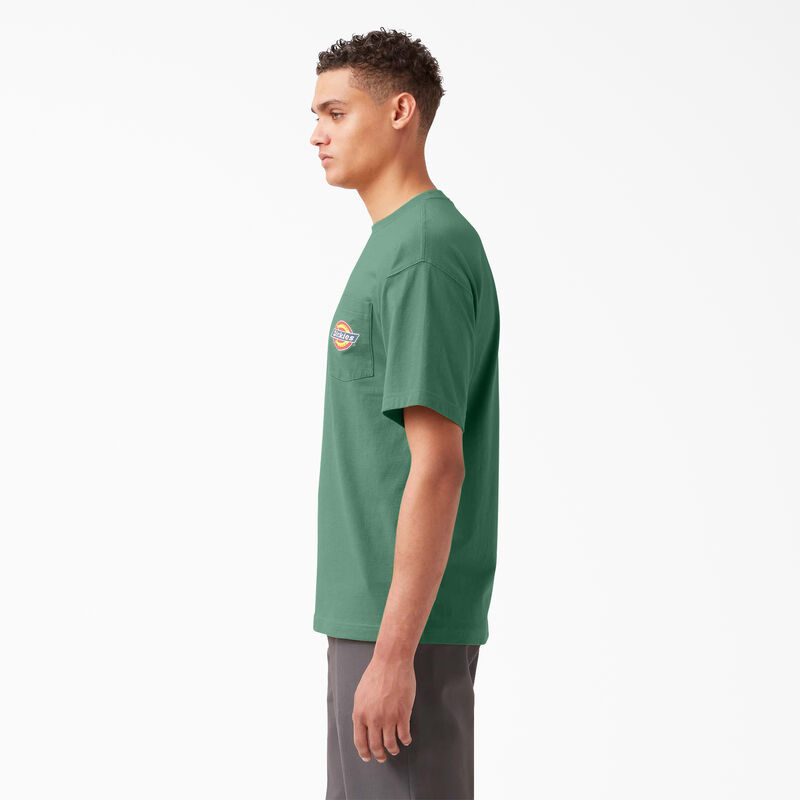 Dickies Chest Logo Pocket T-Shirt Dark Ivy ID-ksDIYyY7