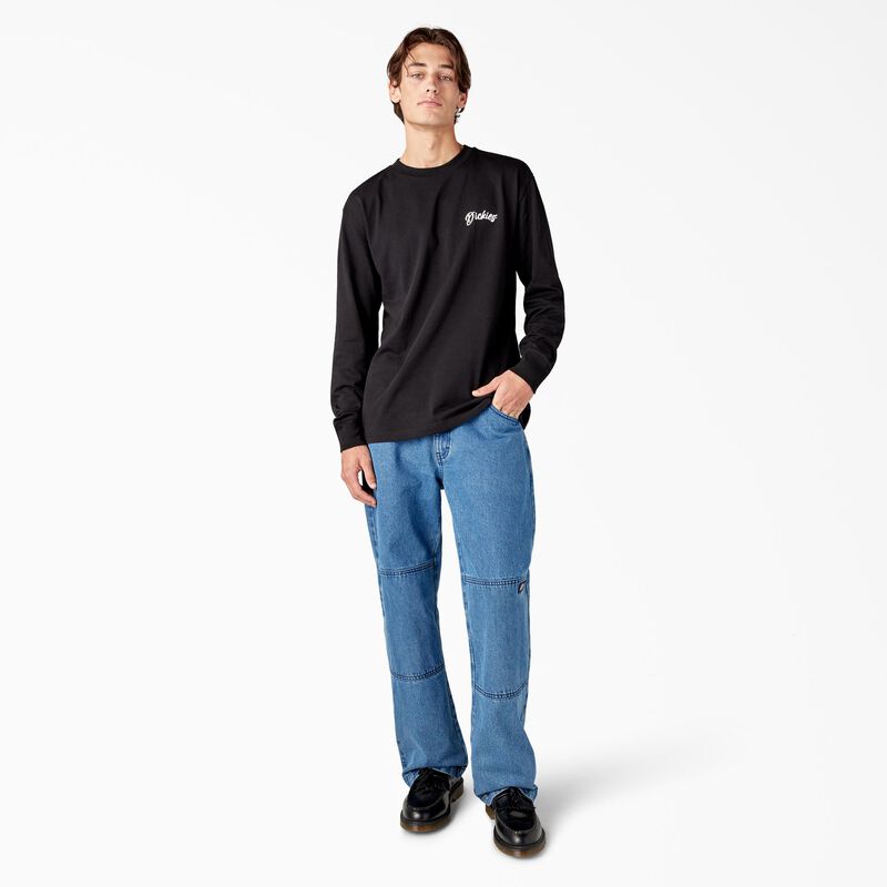 Dickies Dighton Long Sleeve Graphic T-Shirt Black ID-kyajGKC7