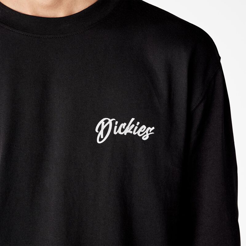 Dickies Dighton Long Sleeve Graphic T-Shirt Black ID-kyajGKC7